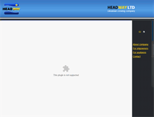 Tablet Screenshot of headway.com.ua
